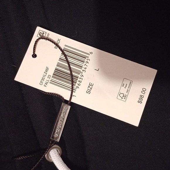 NWT Michael Kors Black Sweatpants & Hoodie Set - Picture 2 of 7